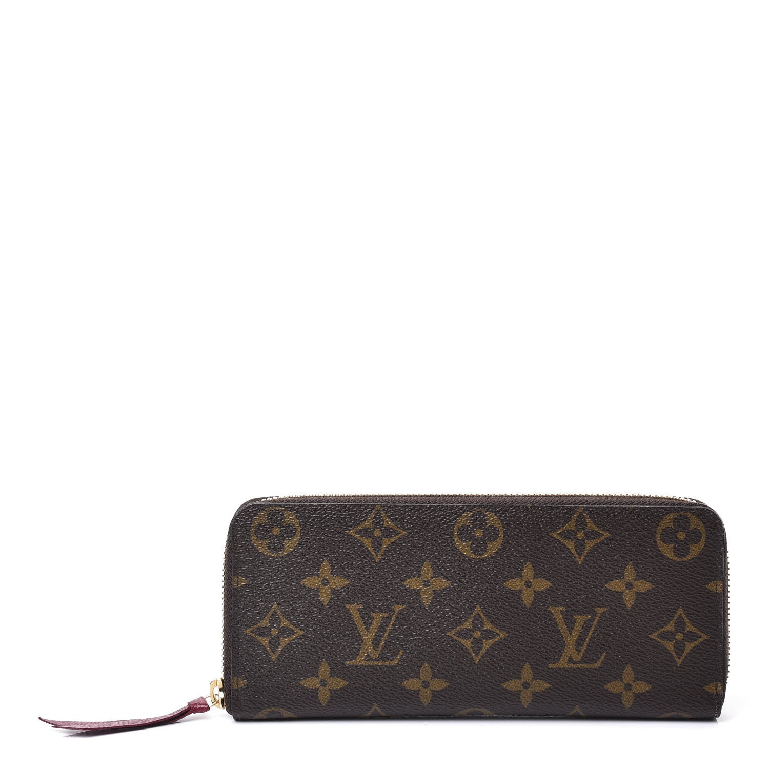 Louis Vuitton Monogram Clemence Wallet Fuchsia 1 of 7