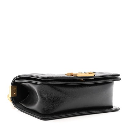 Chanel Caviar Quilted Small Boy Flap Black 4 of 11