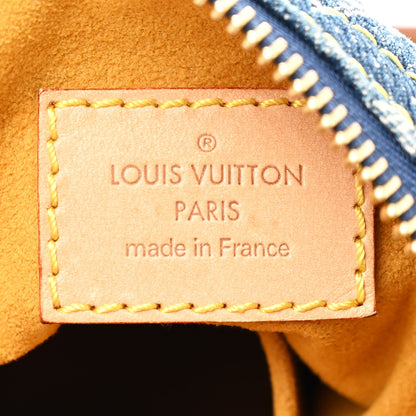 Louis Vuitton Monogram Denim Baggy PM Blue 6 of 9