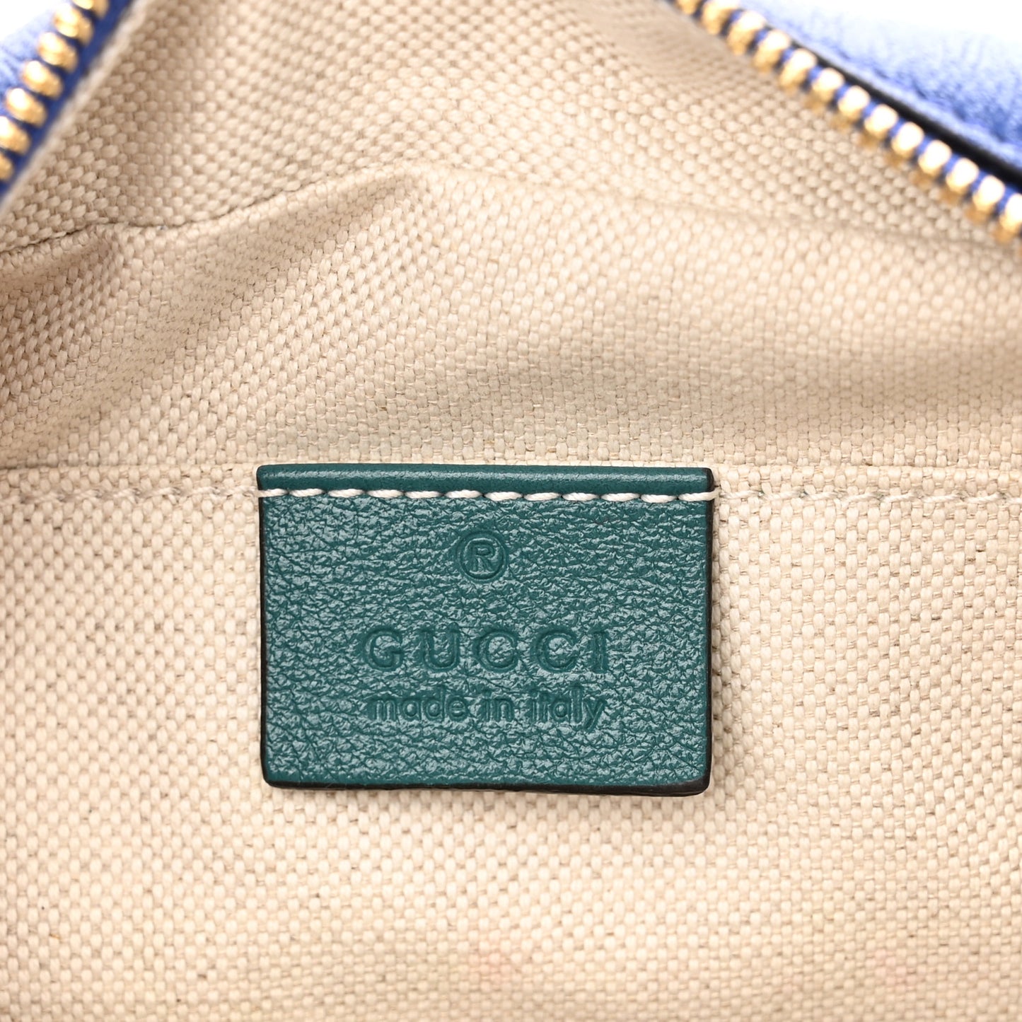 Azalea Calfskin Enamel Matelasse Diagonal Small Torchon GG Marmont Chain Shoulder Bag Imperial Blue Pavone