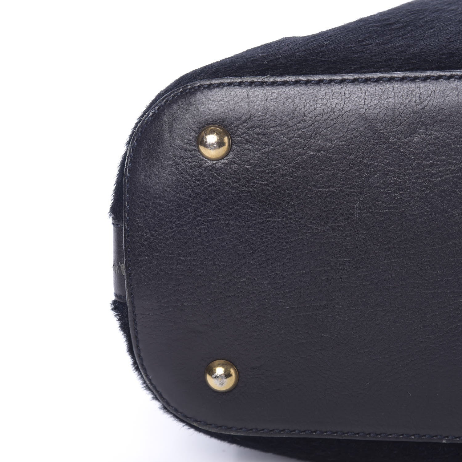 Saint Laurent Calf Hair Large Muse Black 10 of 15
