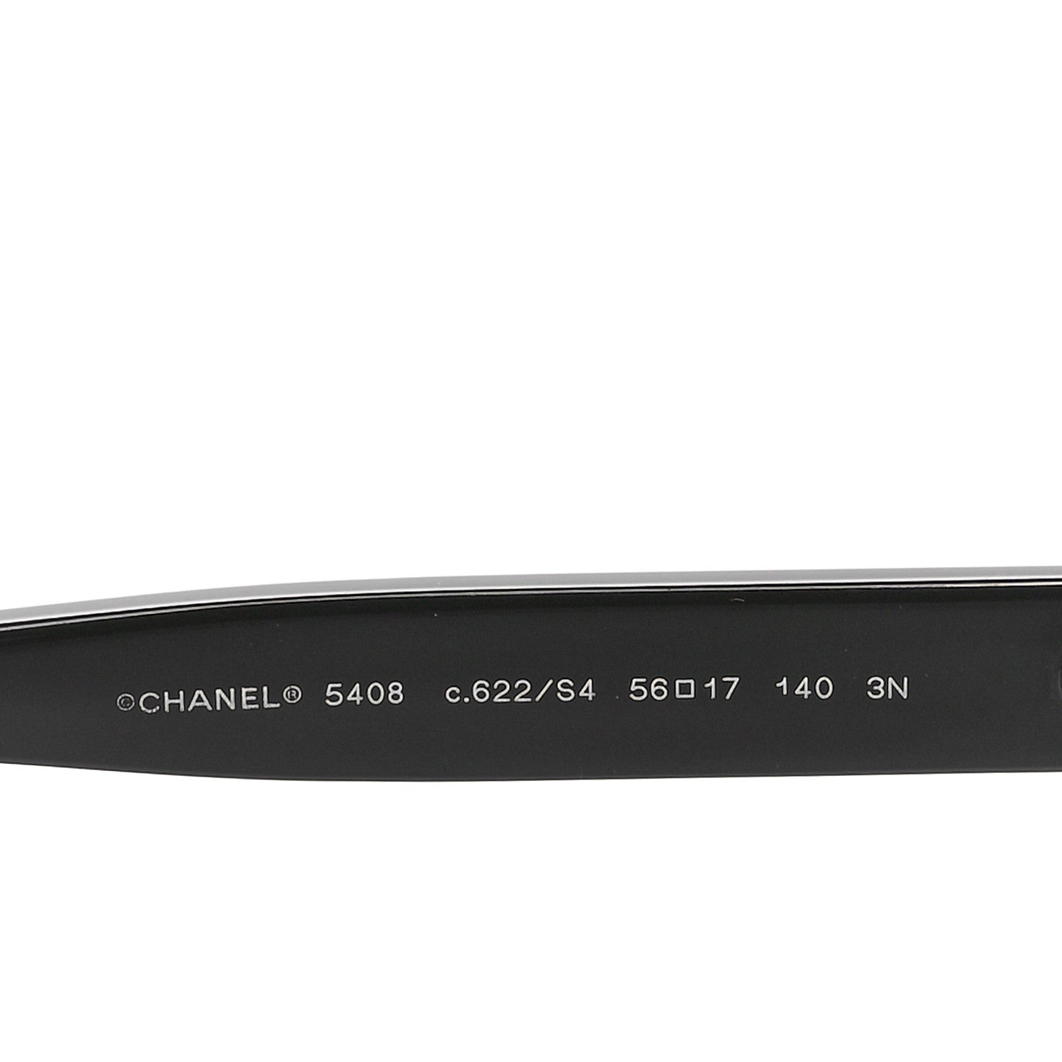 Chanel Acetate Square Sunglasses 5408 Black 6 of 7