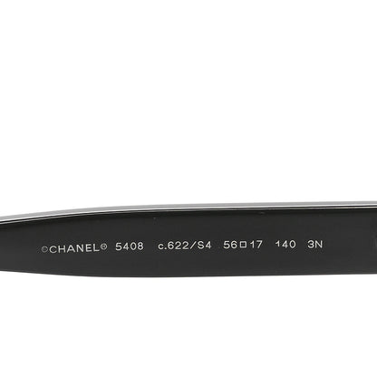 Chanel Acetate Square Sunglasses 5408 Black 6 of 7