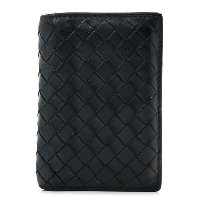 Bottega Veneta Nappa Intrecciato Bi-Fold Wallet Black 1 of 9