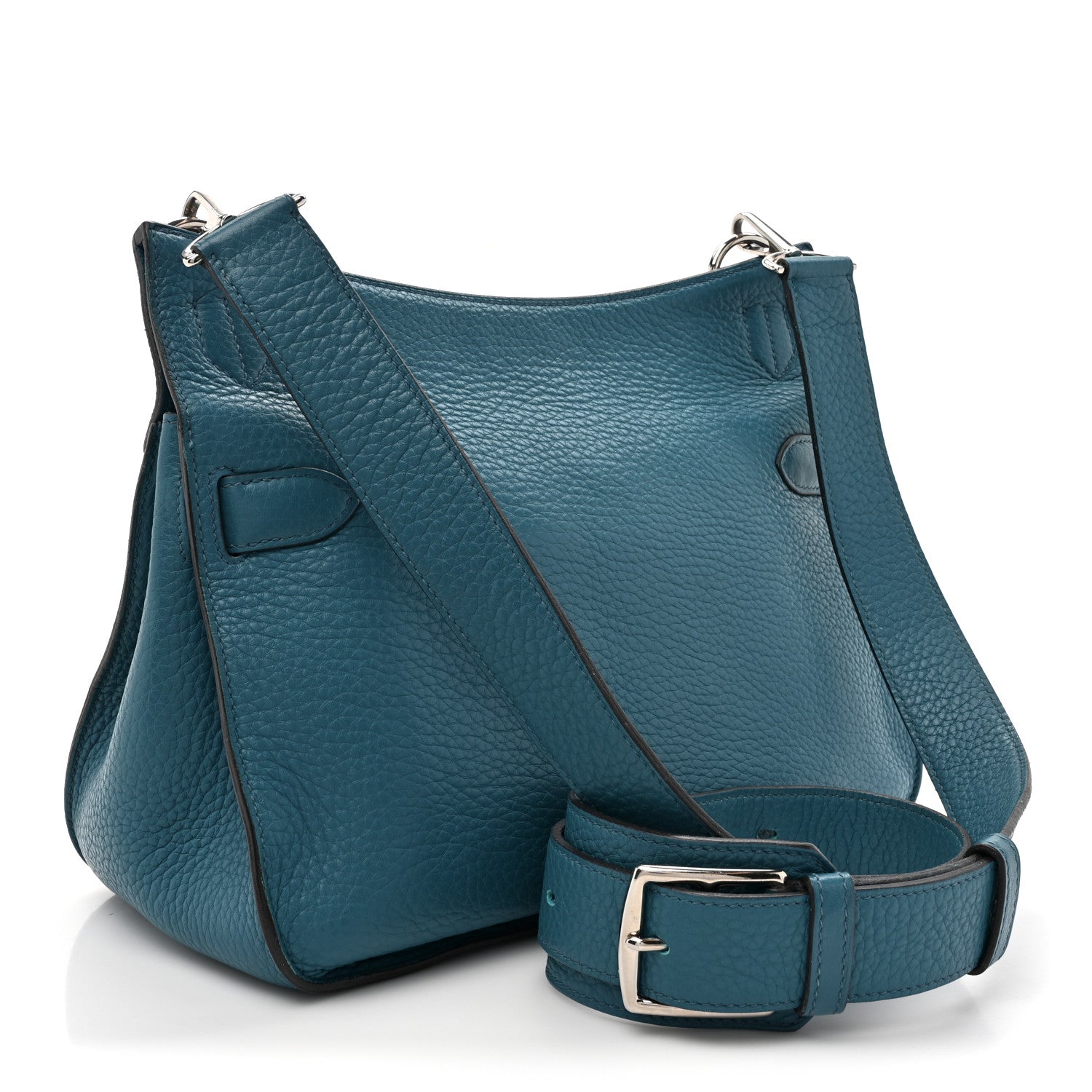 Hermes Taurillon Clemence Jypsiere 31 Bleu Izmir 3 of 21