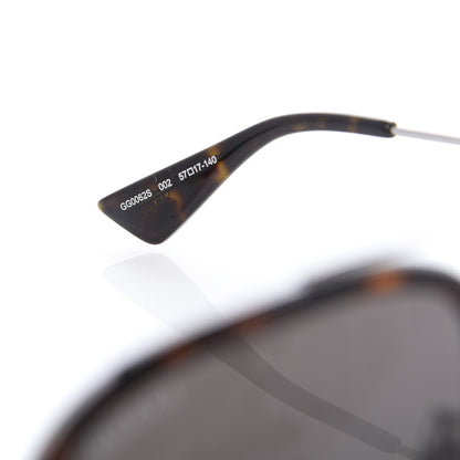 Gucci Aviator Sunglasses GG0062S Tortoise 6 of 8
