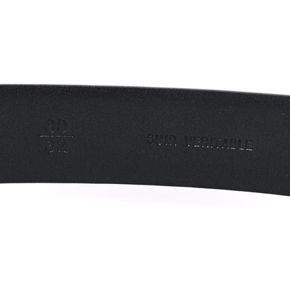 Chanel Calfskin Pearl Belt 80 32 Black 6 of 7