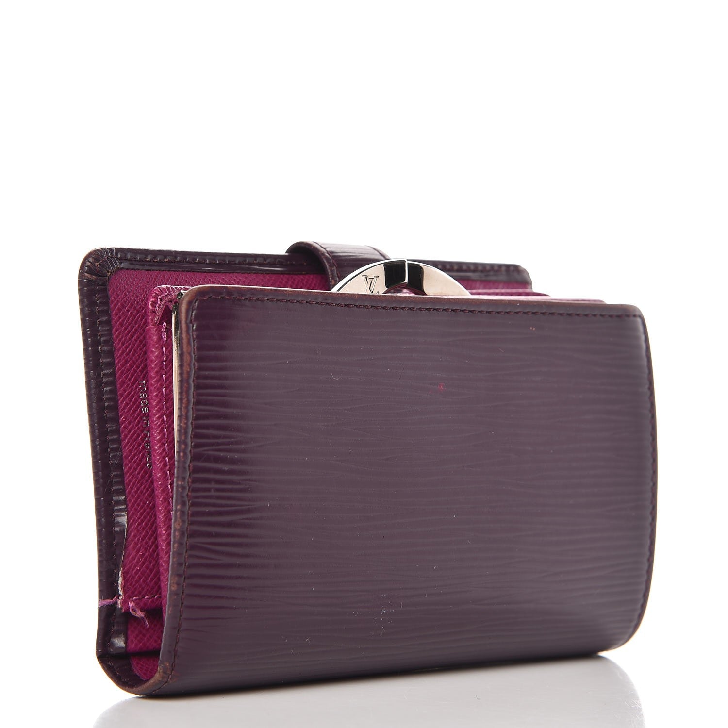 Louis Vuitton Epi French Purse Wallet Cassis 3 of 11