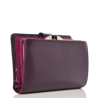 Louis Vuitton Epi French Purse Wallet Cassis 3 of 11