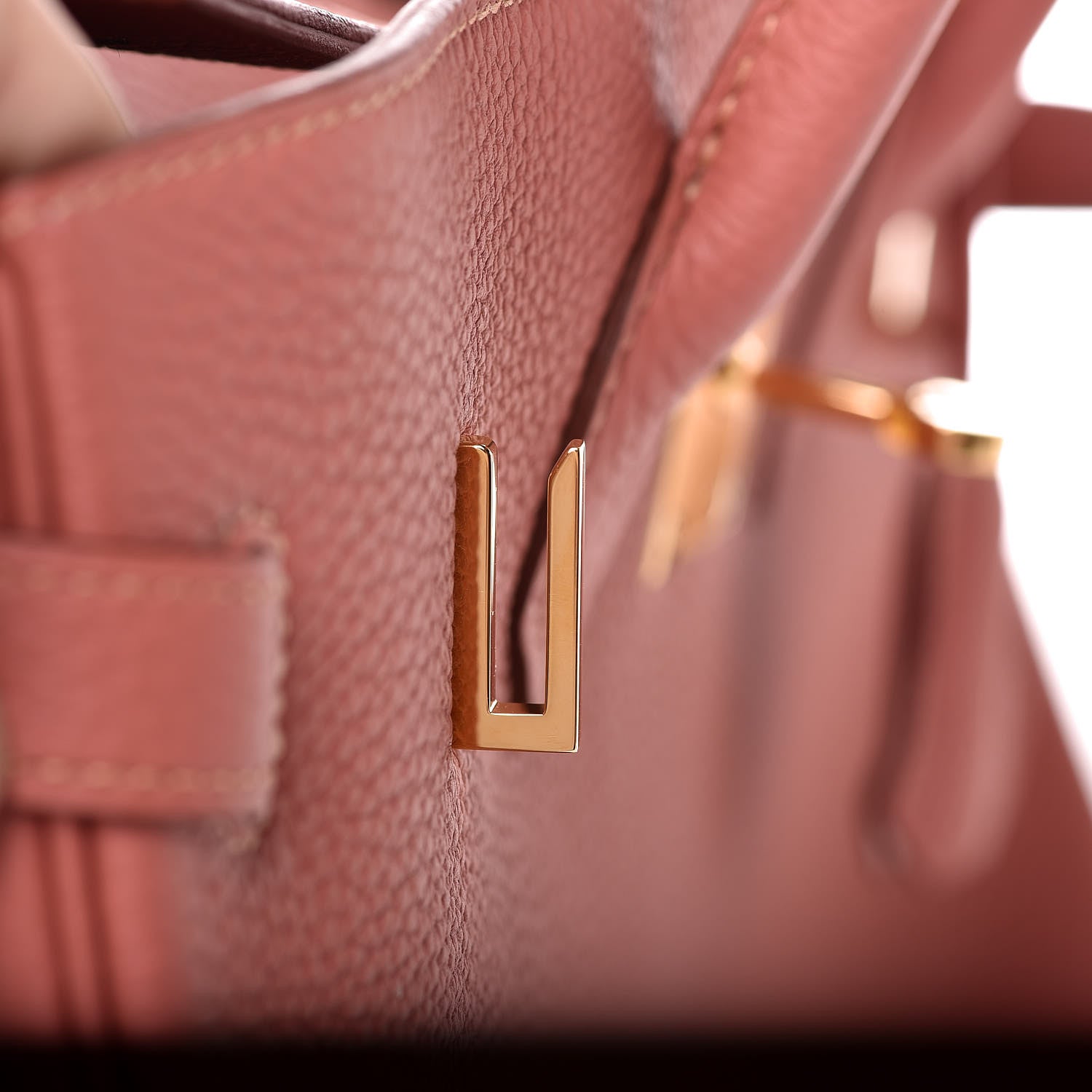 Hermes Togo Birkin 35 Rose Thé 24 of 34