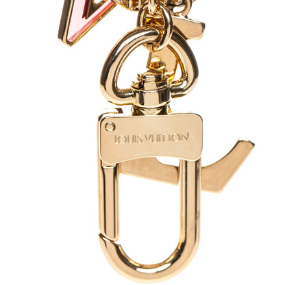 Louis Vuitton LV Tag Bag Charm Gold 3 of 4