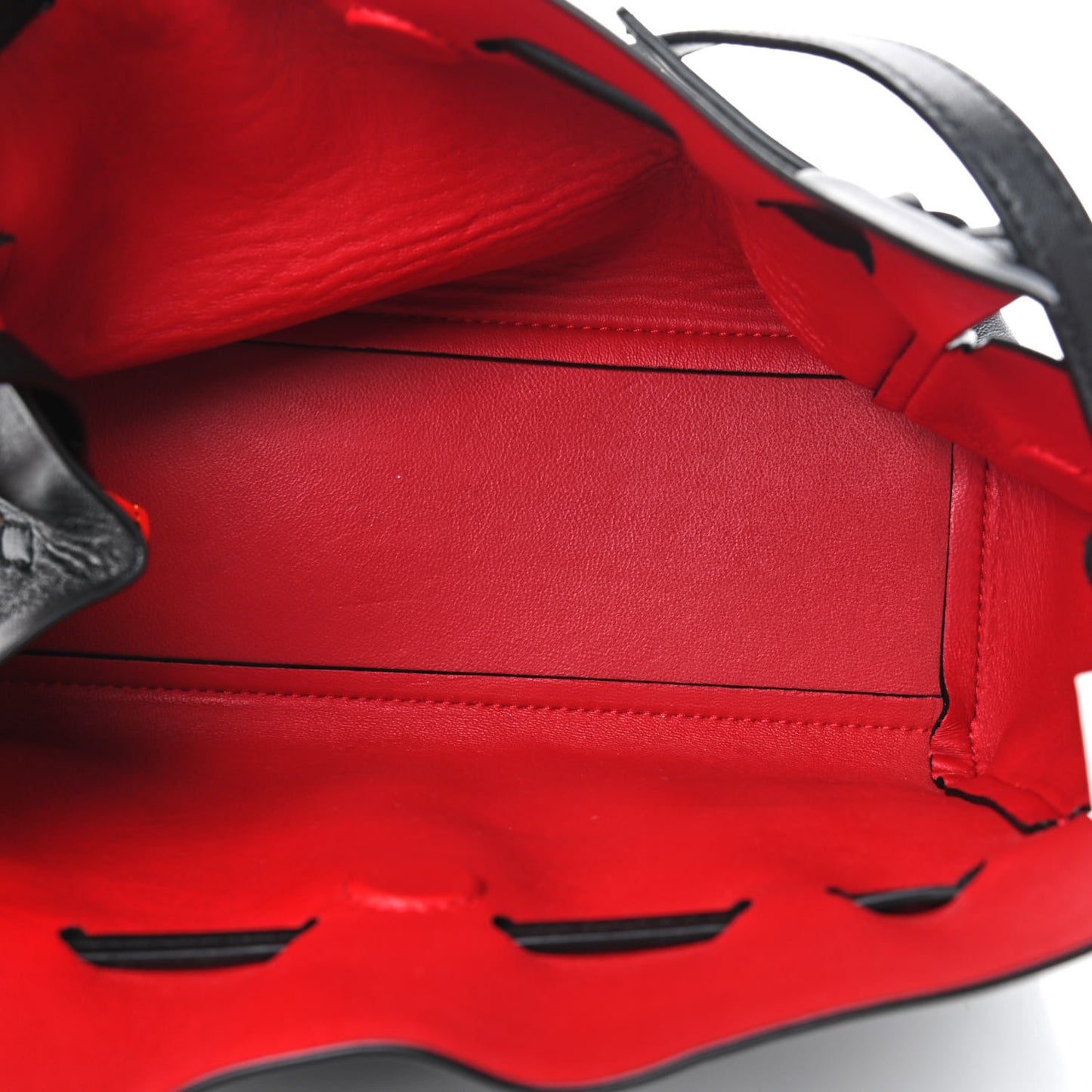 Lambskin Mini Protea Bag Black Flamma