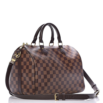 Louis Vuitton Damier Ebene Speedy Bandouliere 30 3 of 14