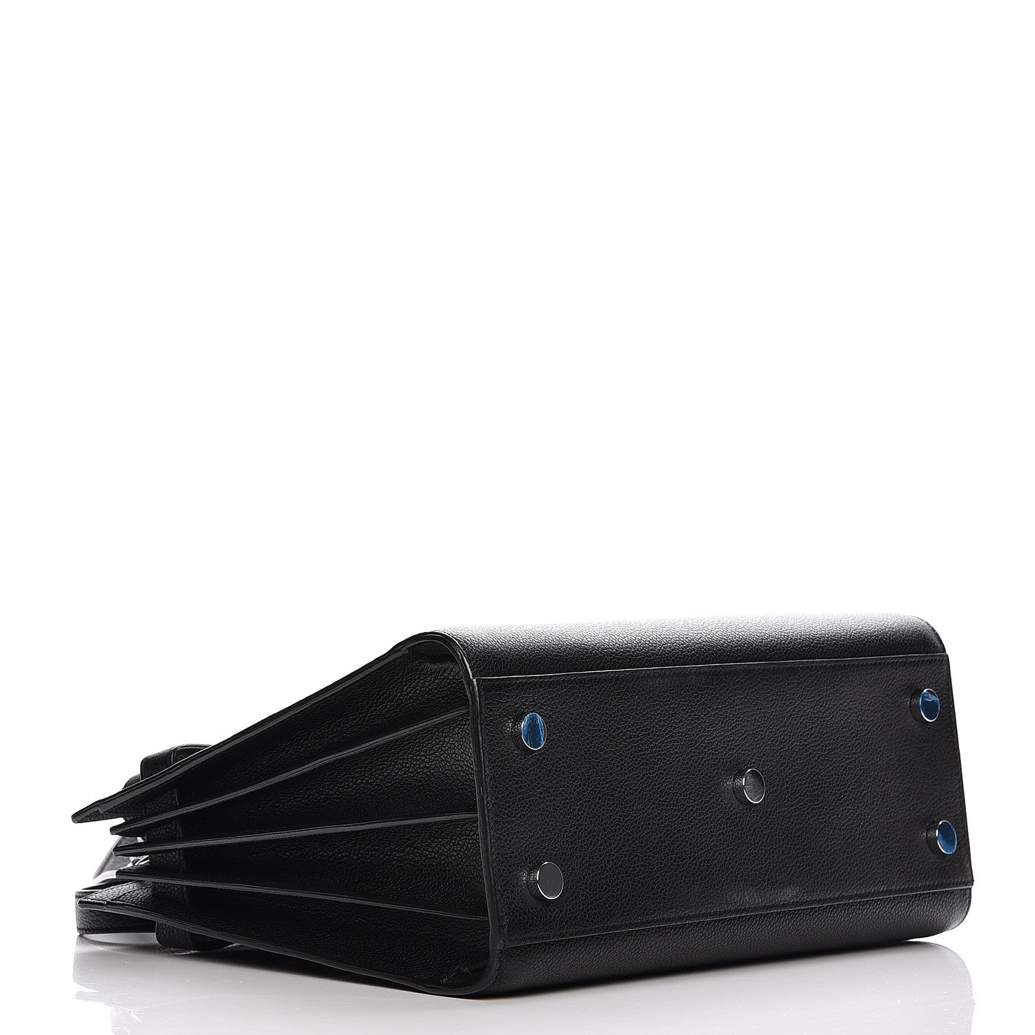 Saint Laurent Grained Calfskin Nano Sac De Jour Black 5 of 11