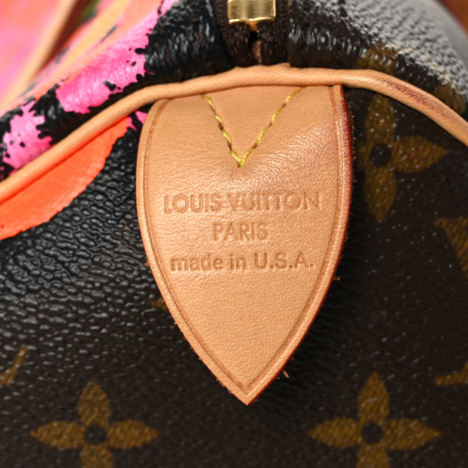 Louis Vuitton Monogram Roses Speedy 30 7 of 11