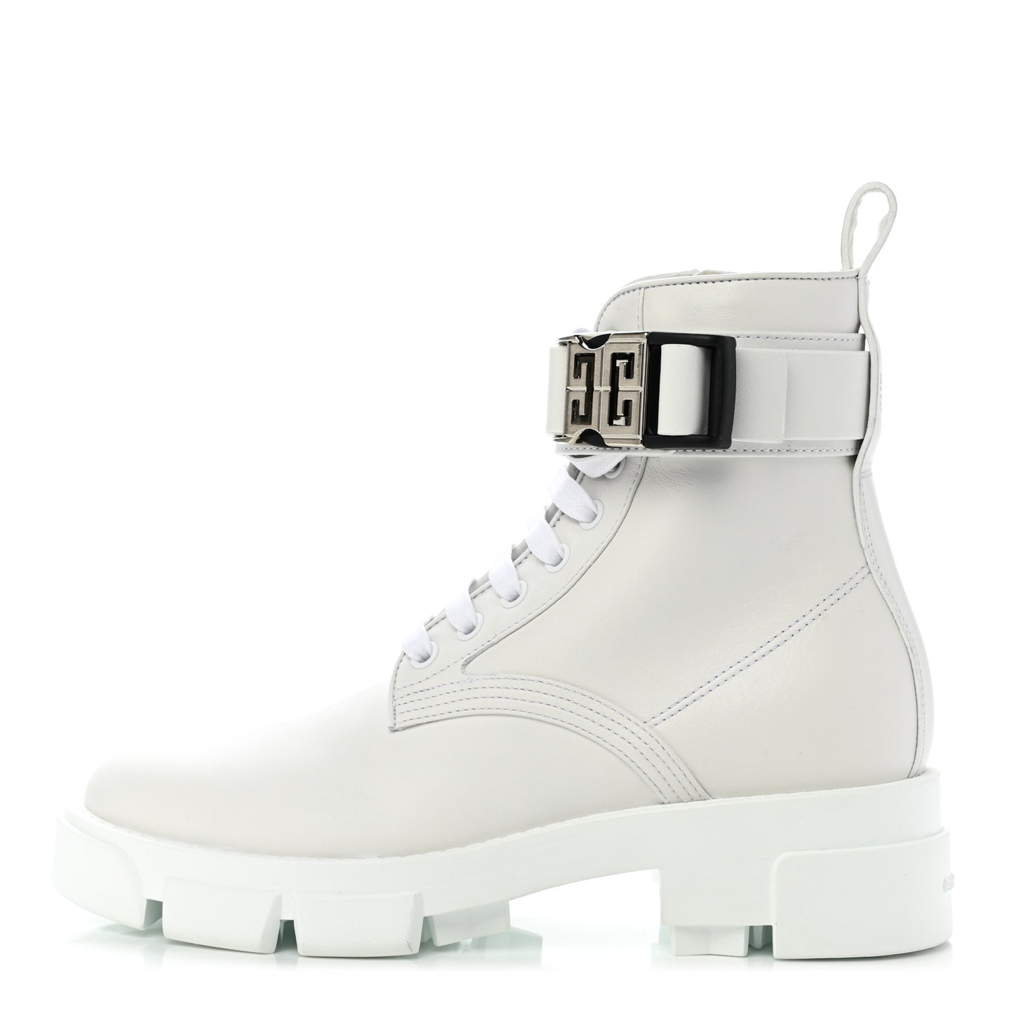 Calfskin 4G Terra Boots 36.5 White