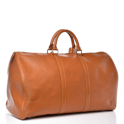 Louis Vuitton Epi Keepall 50 Cipango 3 of 16