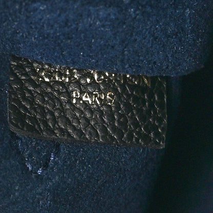 Louis Vuitton Empreinte Monogram Giant Neverfull MM Pochette Black 6 of 7