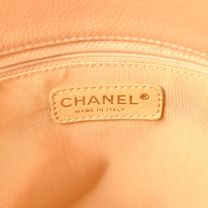 Chanel Calfskin Cerf Executive Shopper Tote Beige 6 of 10