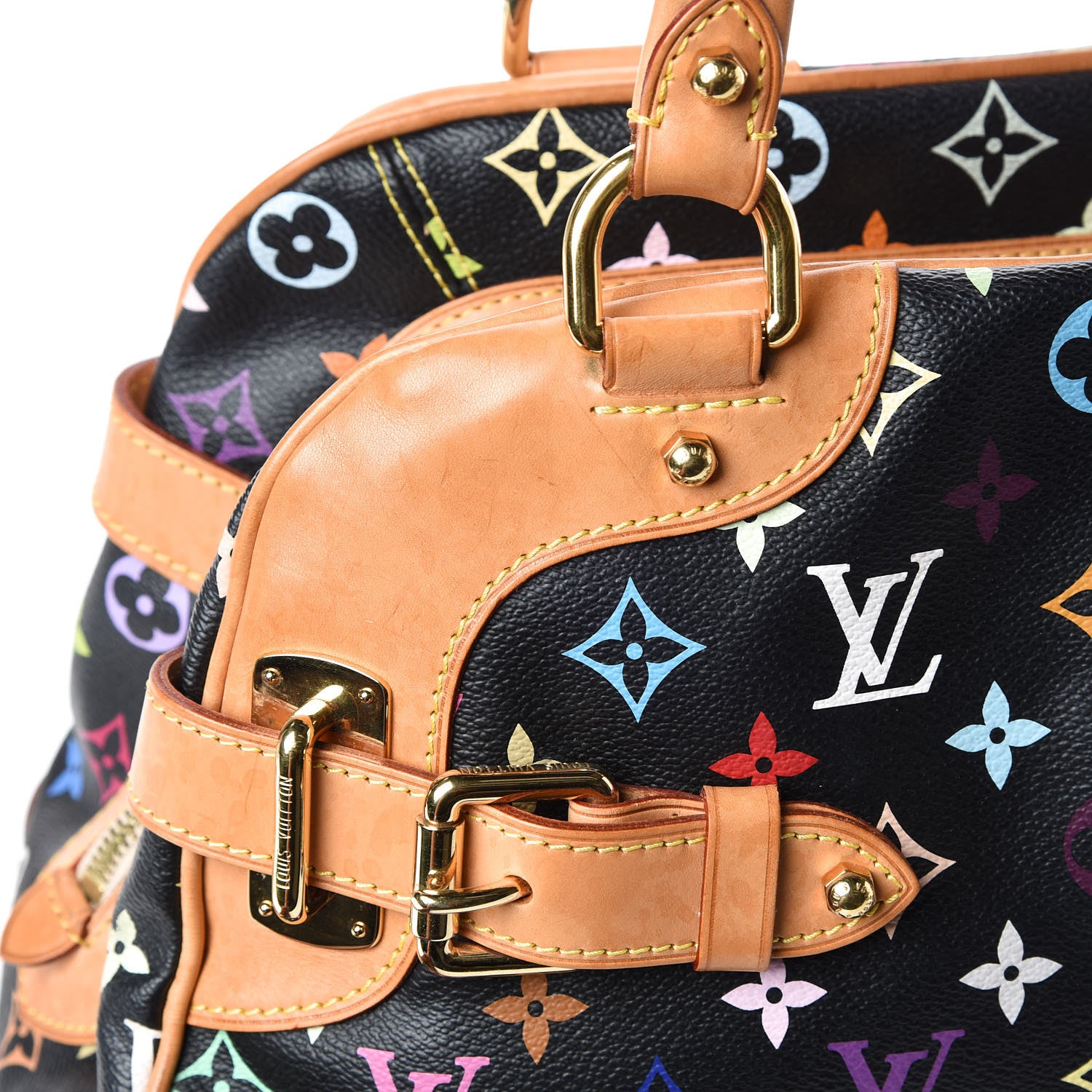 Louis Vuitton Monogram Multicolor Claudia Black 18 of 19