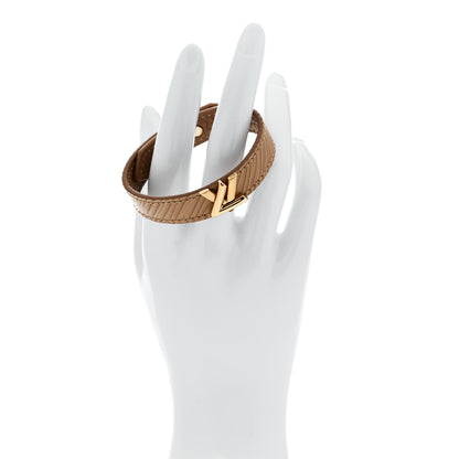 Louis Vuitton Epi Twist It Bracelet 17 Camel 2 of 6