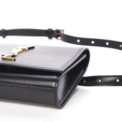 Saint Laurent Smooth Calfskin Monogram Kate Belt Bag Black 9 of 9