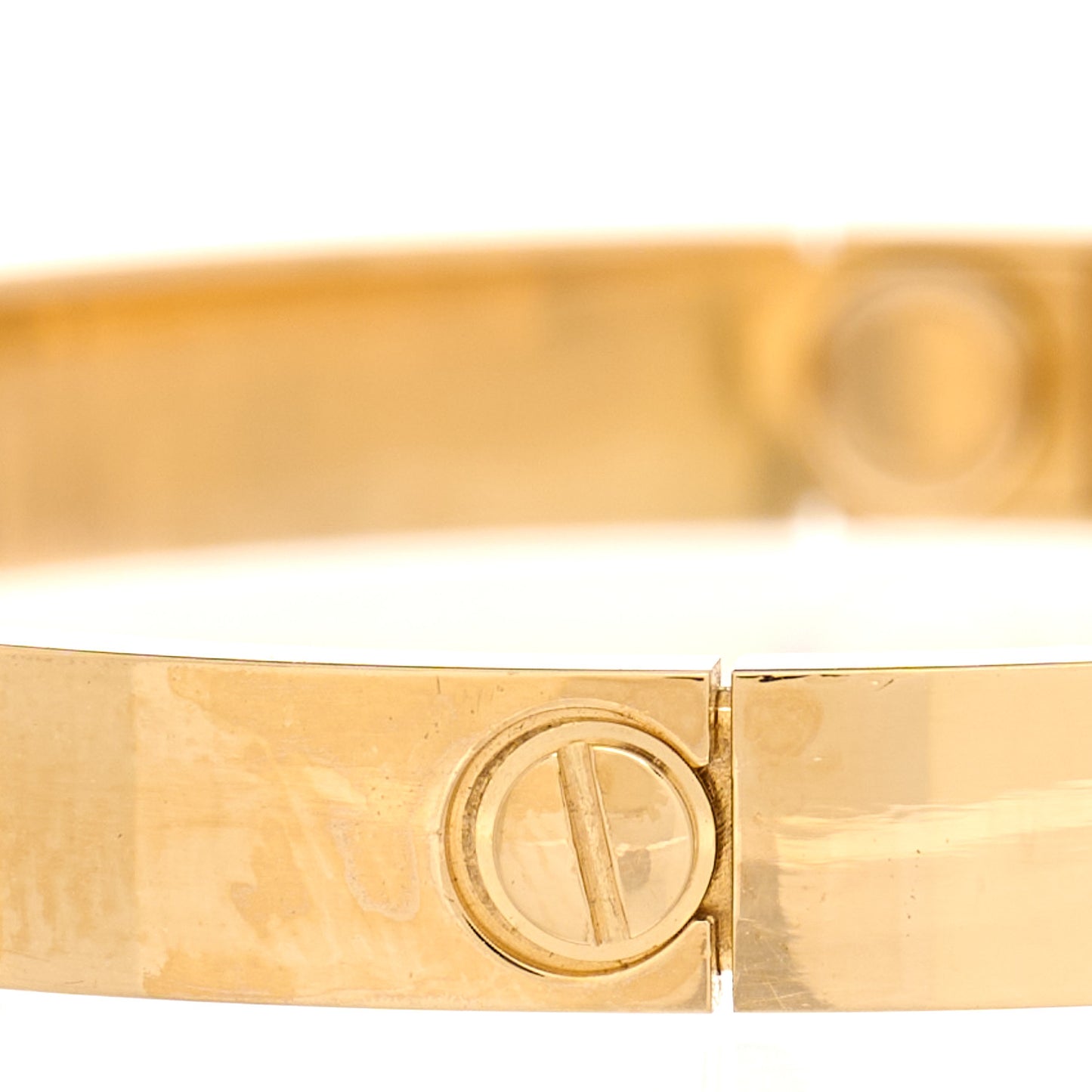 18K Yellow Gold LOVE Bracelet 17