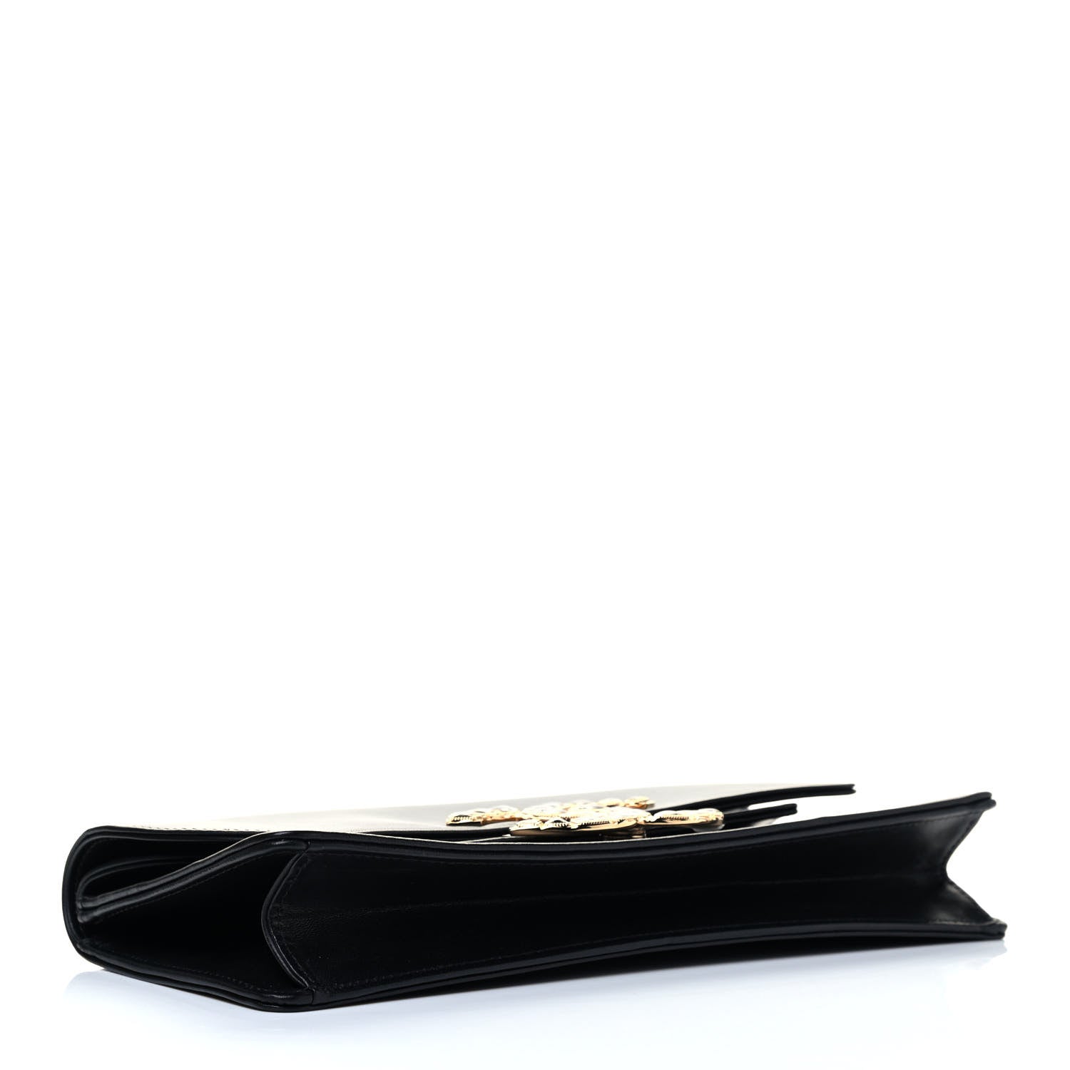 Chanel Lambskin Evening In Egypt Clutch Black 3 of 4
