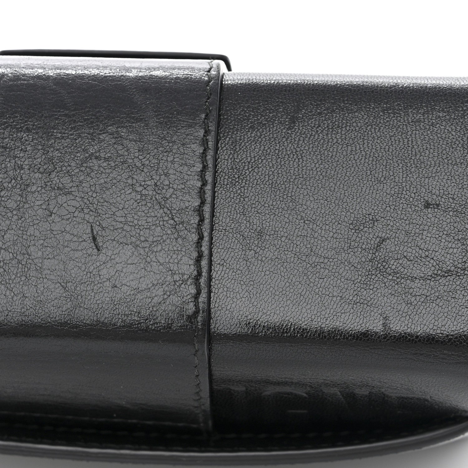 Christian Dior Crackled Lambskin 30 Montaigne Box Bag Black 12 of 13