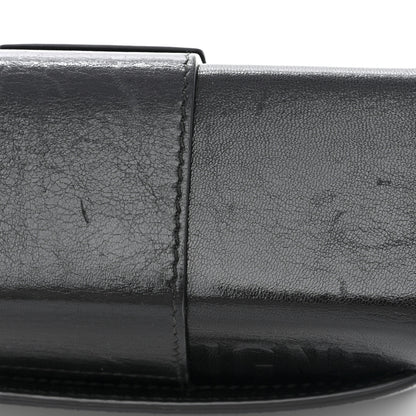 Christian Dior Crackled Lambskin 30 Montaigne Box Bag Black 12 of 13