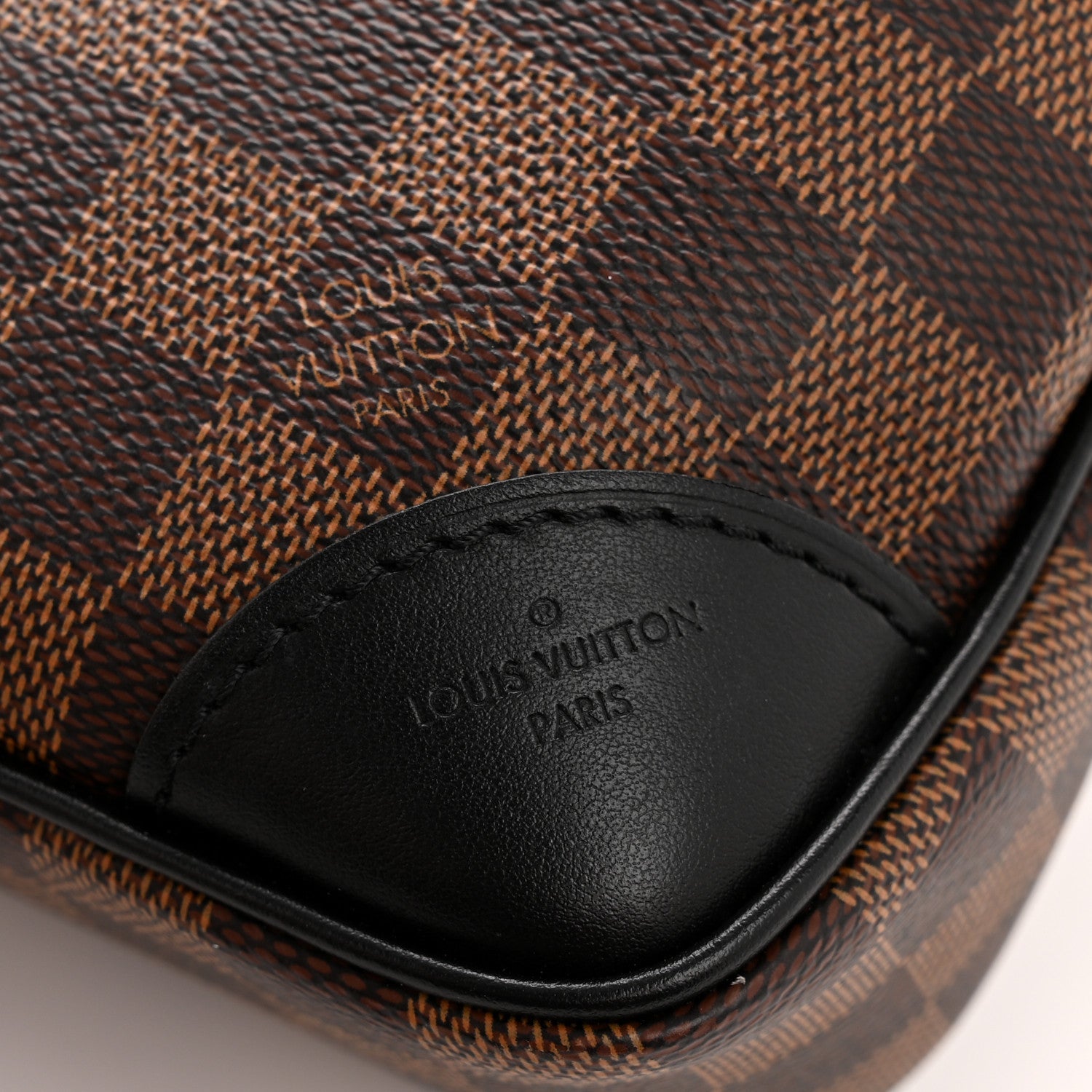 Louis Vuitton Damier Ebene Odeon PM Black 6 of 12