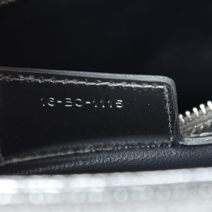 Christian Dior Metallic Patent Micro-Cannage Medium Lady Dior Silver 8 of 17