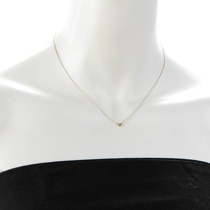 Tiffany Sterling Silver Diamond .05ct Elsa Peretti Diamonds by the Yard Pendant Necklace 2 of 8