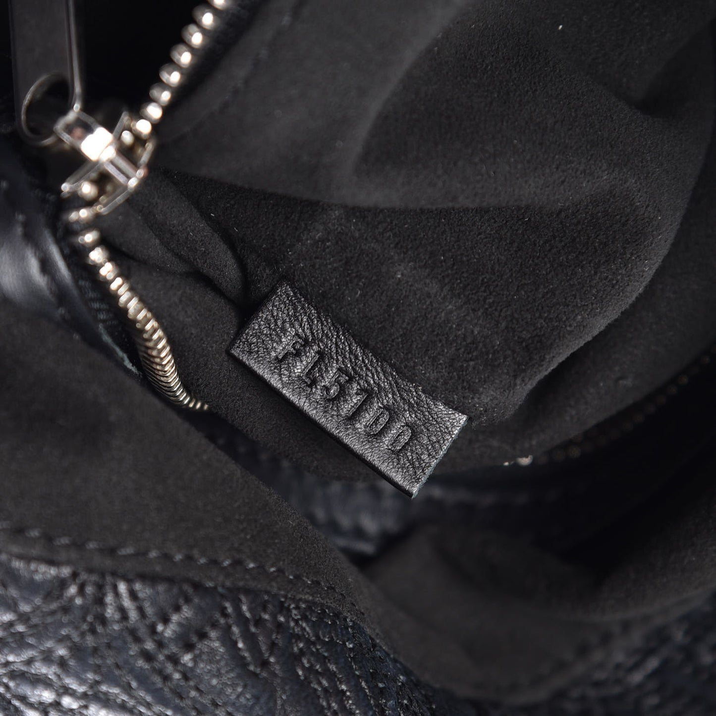Monogram Lambskin Antheia Hobo PM Black