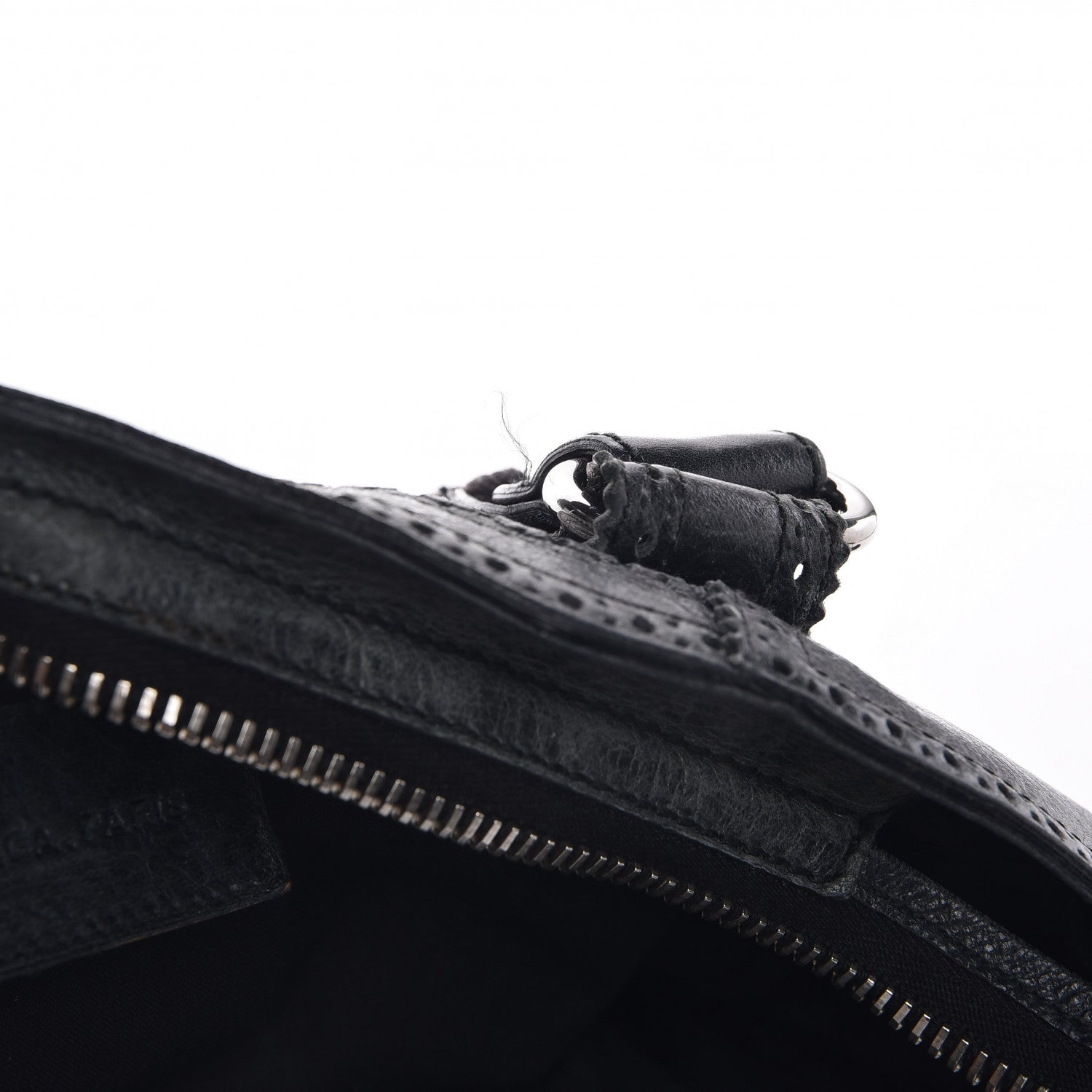 Balenciaga Agneau Giant Brogues Hardware City Anthracite 10 of 16