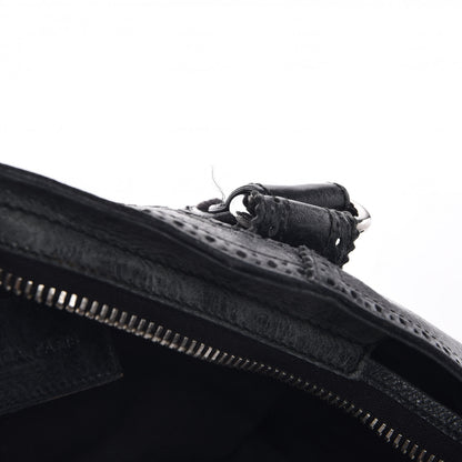 Balenciaga Agneau Giant Brogues Hardware City Anthracite 10 of 16