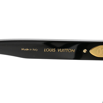 Louis Vuitton Acetate My Monogram Cat Eye Sunglasses Z1729W Black 5 of 7
