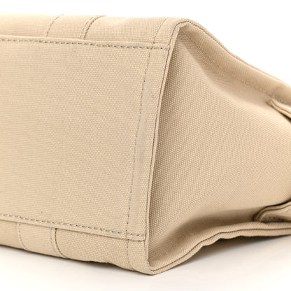 Marc Jacobs Cotton Canvas Medium The Traveler Tote Bag Beige 10 of 10