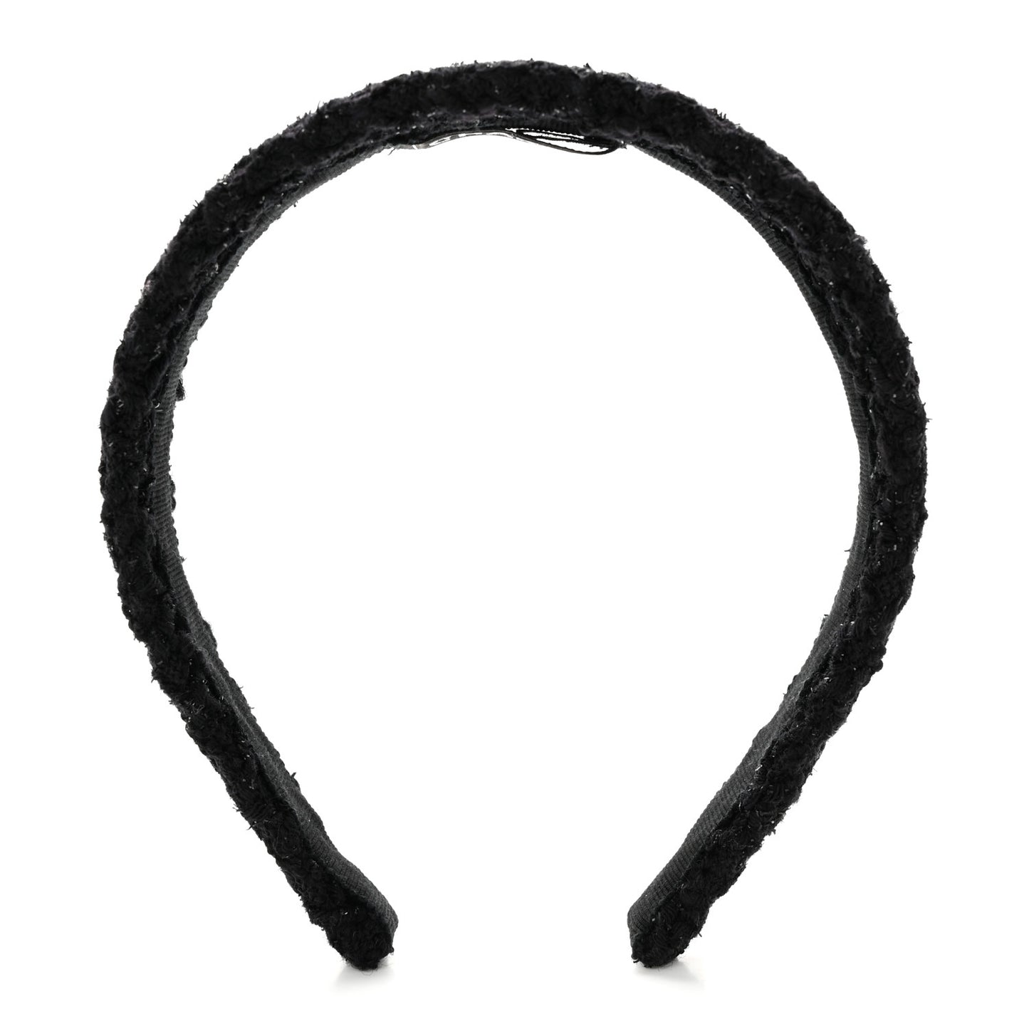 Tweed Headband Black