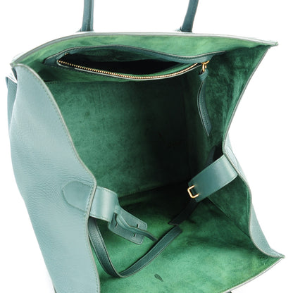 Celine Supple Calfskin Medium Phantom Luggage Bottle Green 6 of 9