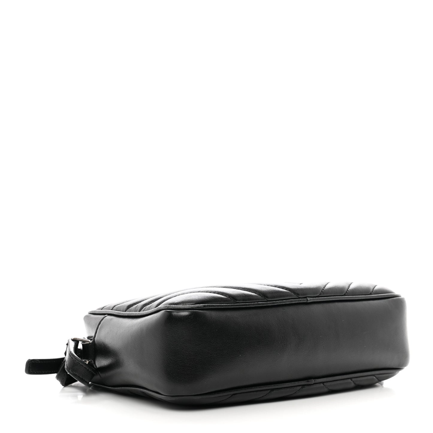 Calfskin Matelasse Monogram Lou Camera Bag Black