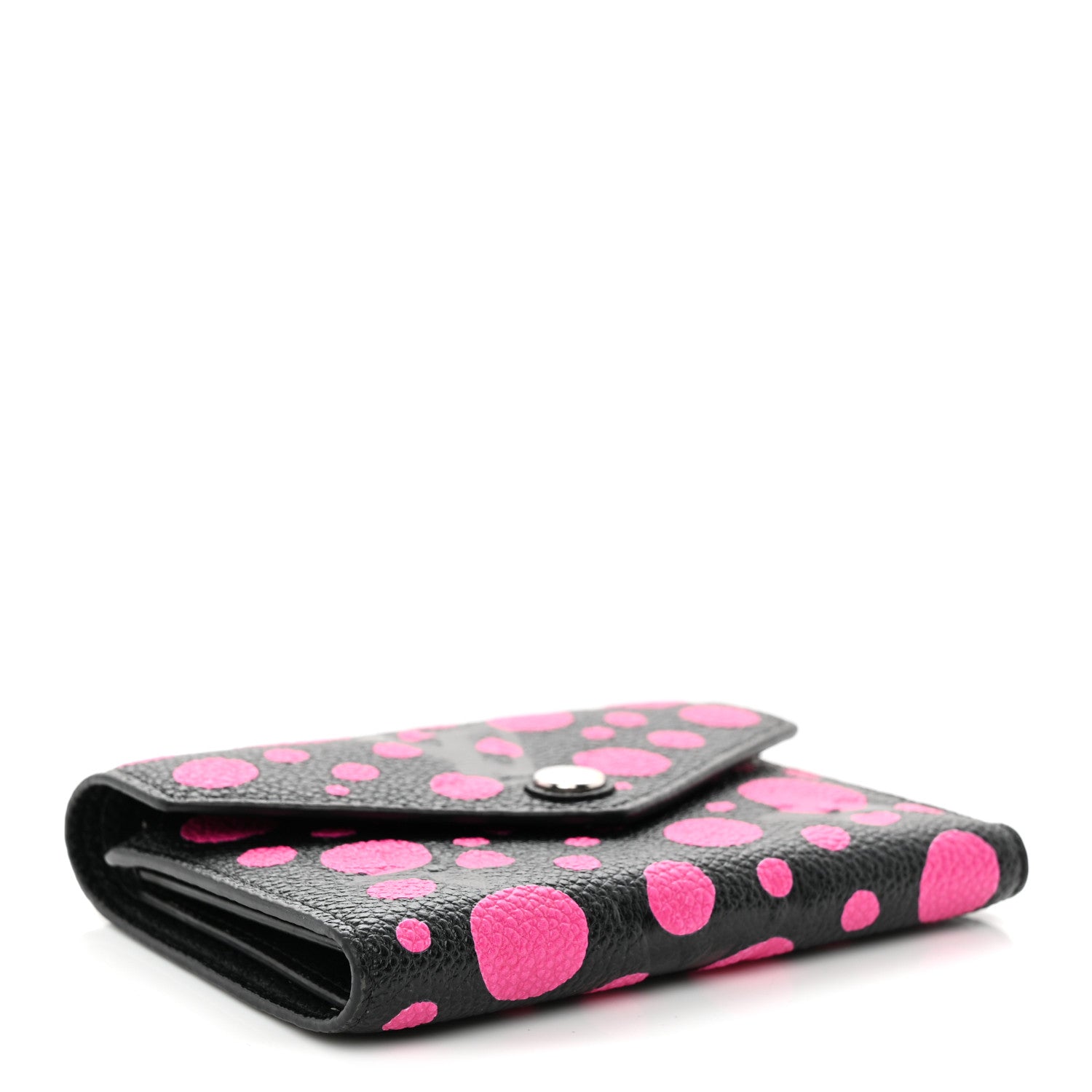 Louis Vuitton LV X YK Empreinte Monogram Victorine Wallet Black Fuchsia 4 of 9