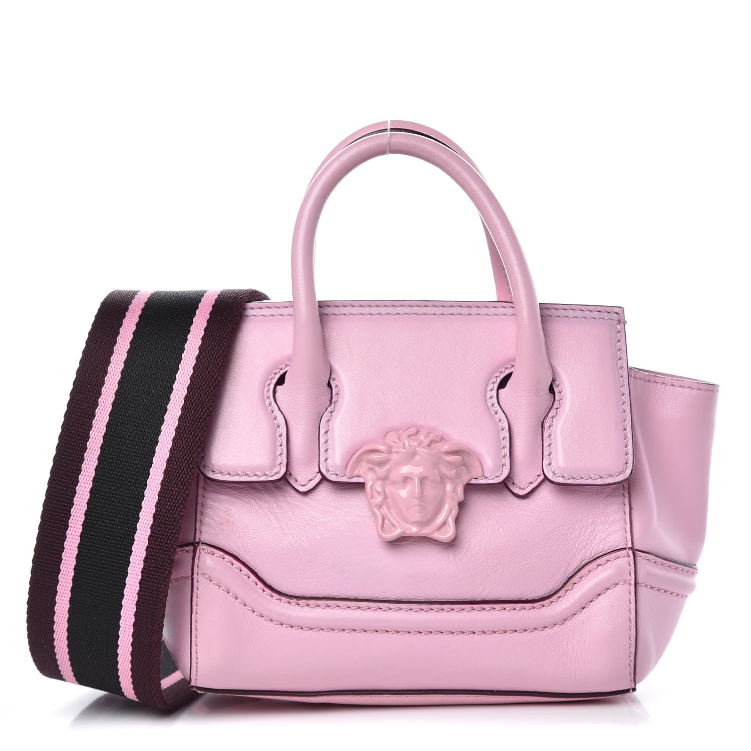 Versace Calfskin Small Palazzo Empire Bag Pink 1 of 14