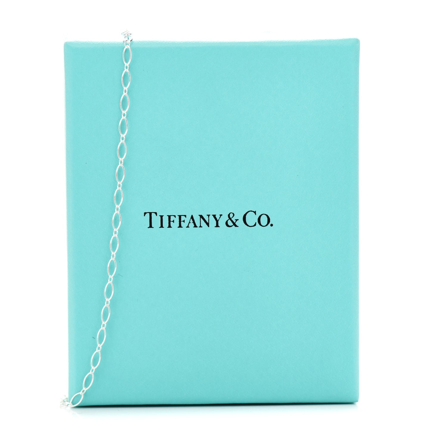 Sterling Silver Oval Link Chain Necklace 36"