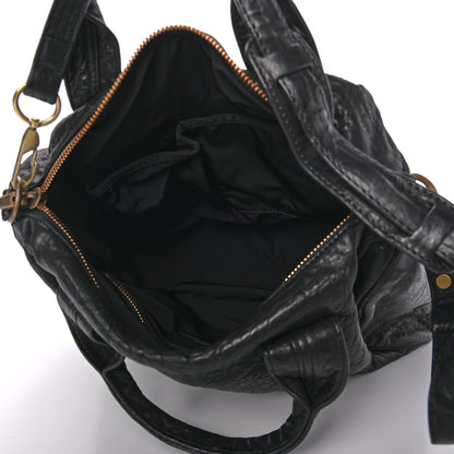 Alexander Wang Pebbled Lambskin Rocco Black Antique Brass Hardware 4 of 4