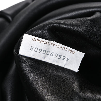 Bottega Veneta Smooth Butter Calf The Pouch Oversized Clutch Black 8 of 11