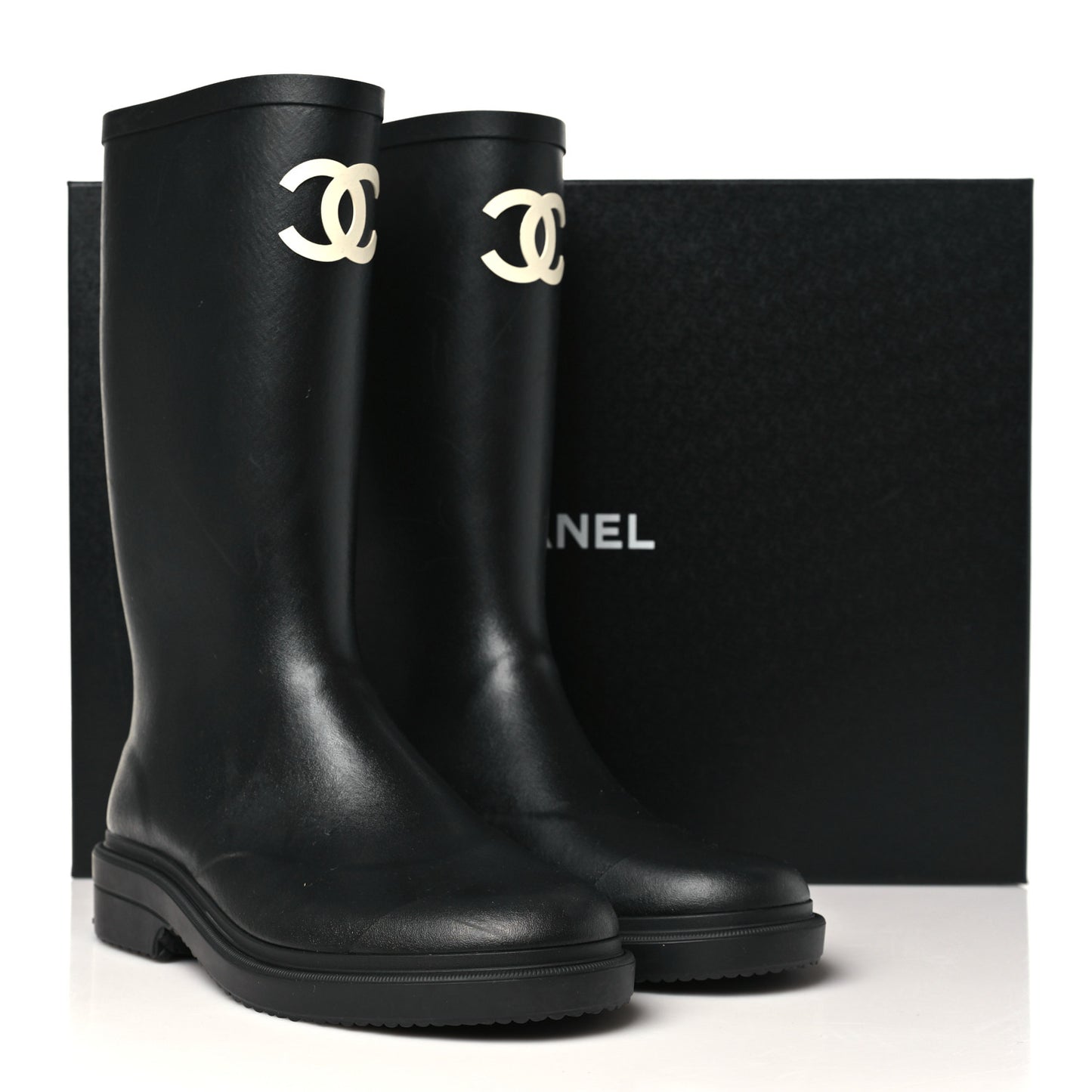Caoutchouk CC High Boots 41 Black