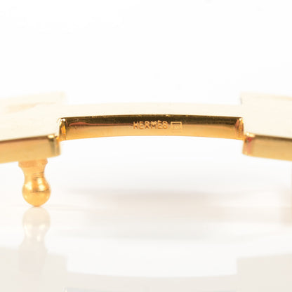 Hermes Gulliver Box 24mm Constance H Belt 80 Rouge Vif Chocolate 8 of 8