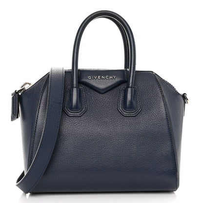 Givenchy Sugar Goatskin Mini Antigona Navy 1 of 9