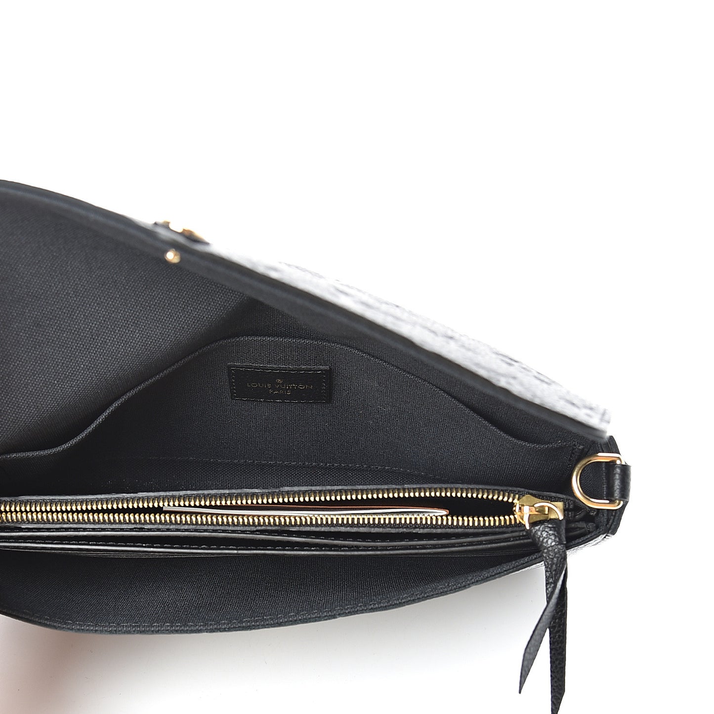 Empreinte Pochette Felicie Chain Wallet Black